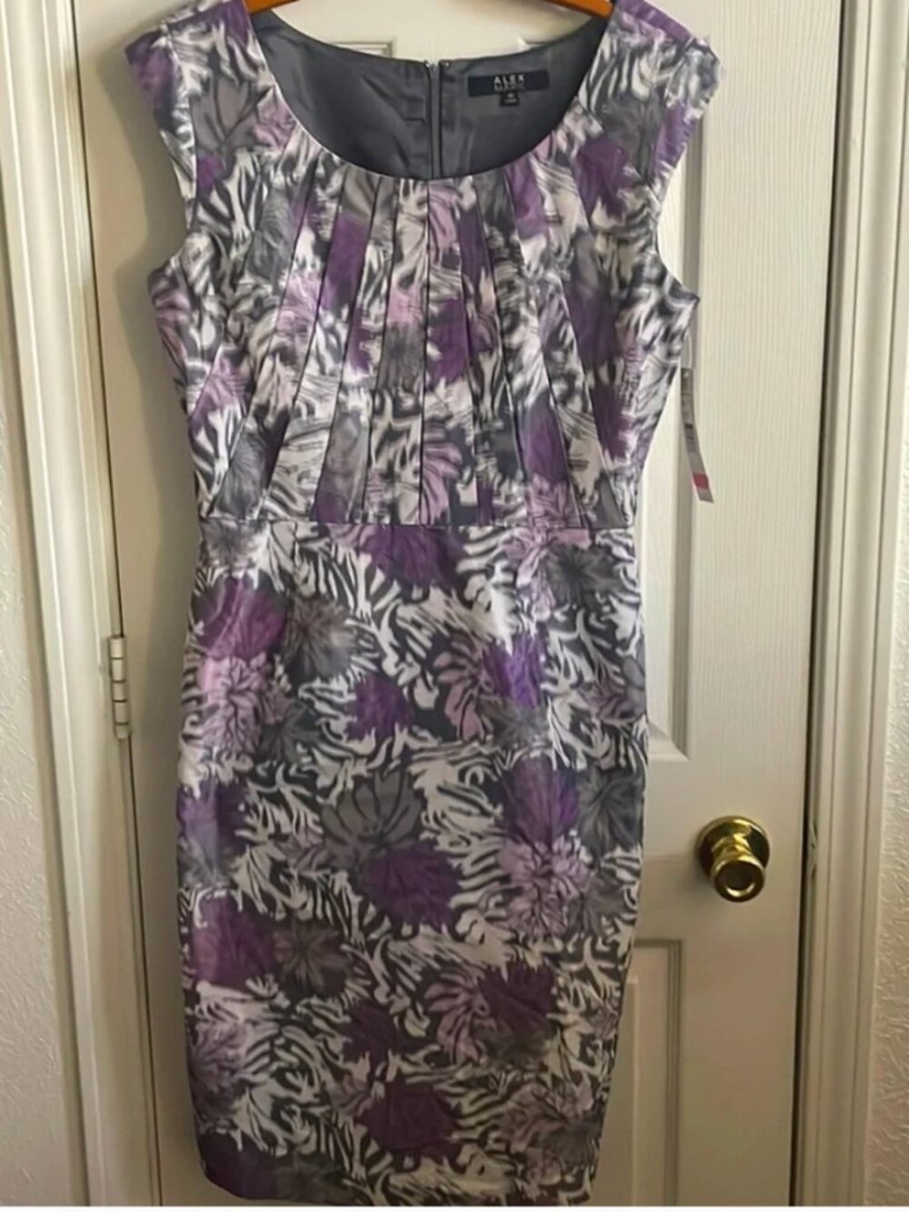 NWOT Alex Marie Soft Kamara Amethyst Dress Sz 10